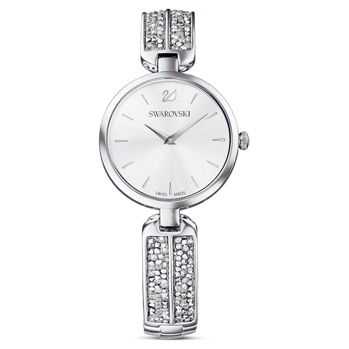 Swarovski Dream Rock Watch Silver Tone White One Size 5519309