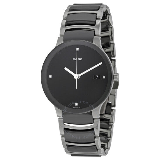 Centrix Quartz Black Dial Black Ceramic Unisex R30934712