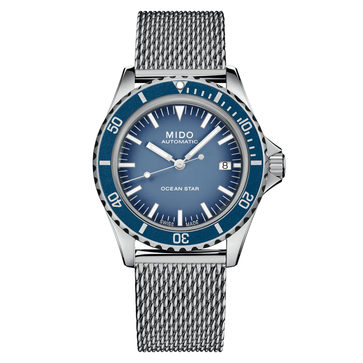 SPECIAL EDITION (1 EXTRA STRAP)  OCEAN STAR TRIBUTE M026.807.11.041.01