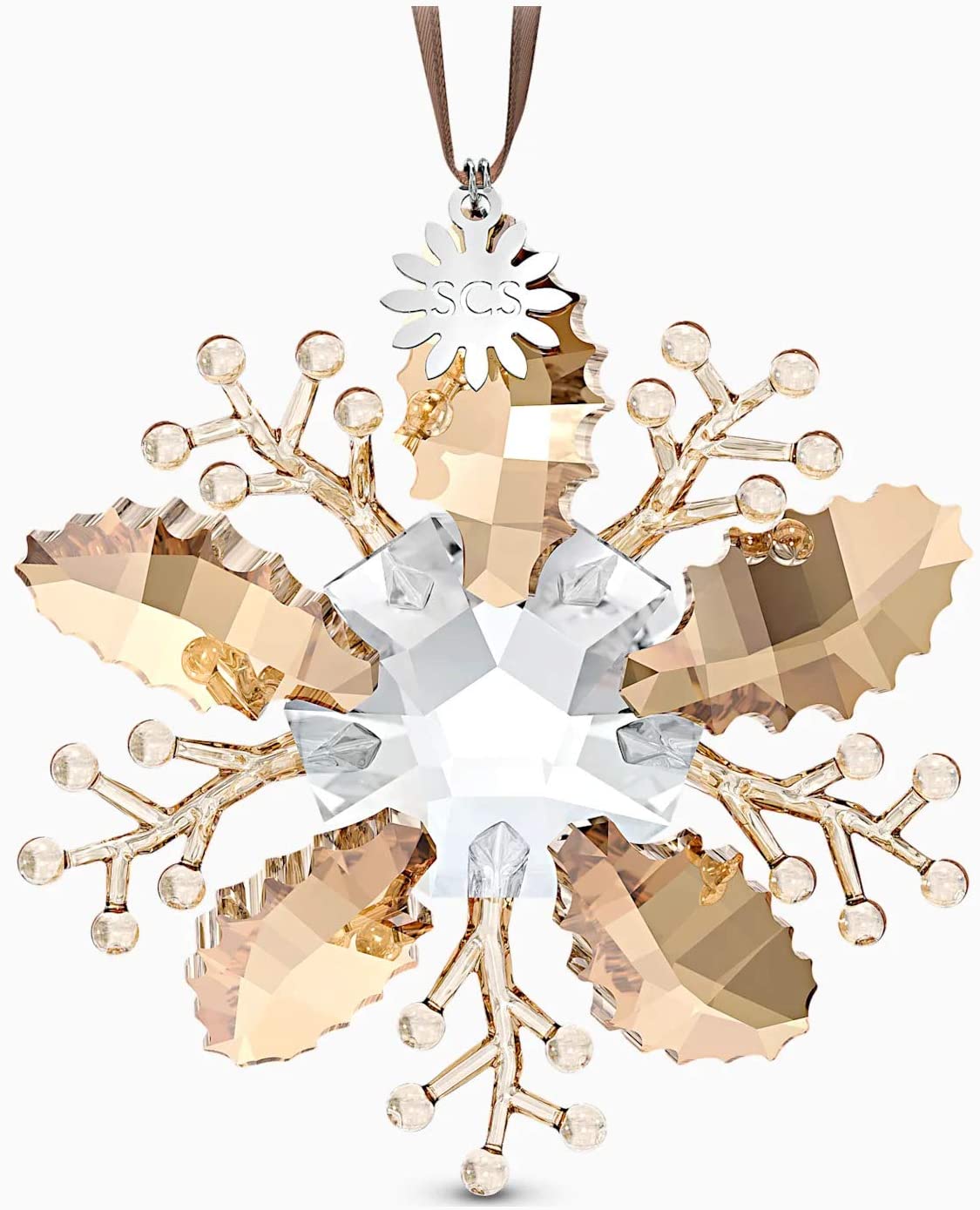 SWAROVSKI Crystal SCS Winter Sparkle Ornament, Annual Edition 2020 Ornament 5533949