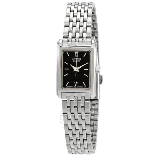 Quartz Black Dial Ladies Watch EJ5850-57E