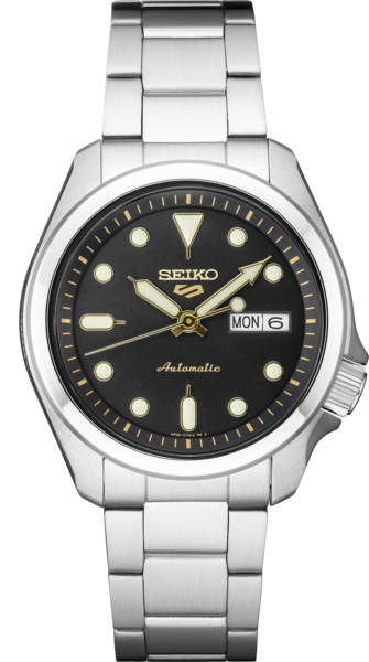 Seiko 5 Sports Automatic 100m Black Dial Watch SRPE57