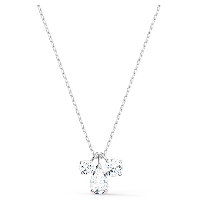 SWAROVSKI Attract Cluster Pendant Necklace Silver One Size 5571077